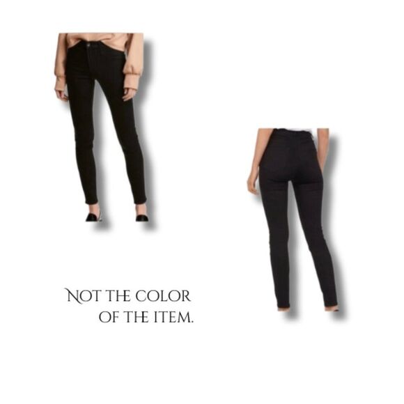 NWOT H&M Skinny Ankle Moulante Regular Waist Dark Denim Jeans Size 29 - Picture 8 of 8